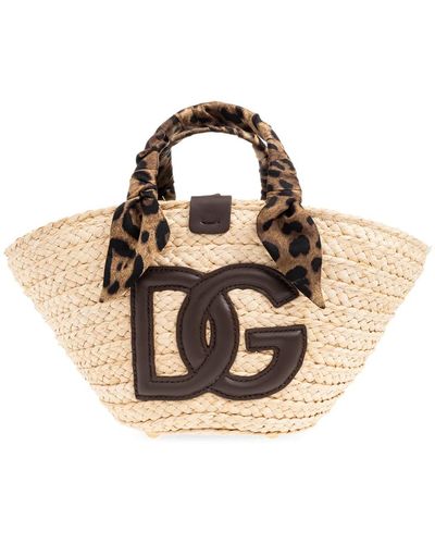 Dolce & Gabbana Bags > bucket bags - Métallisé