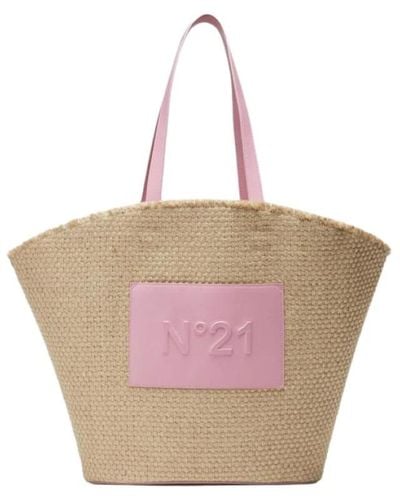 N°21 Accessori - borsa cestino - Rosa