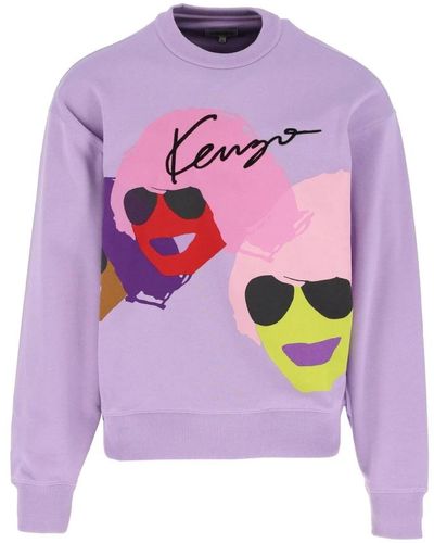 KENZO Sweatshirts & hoodies > sweatshirts - Violet