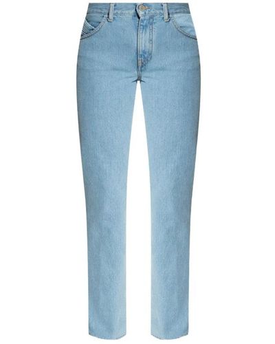 The Attico Gerade Jeans - Blau