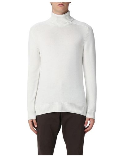 Paolo Pecora Knitwear > turtlenecks - Blanc