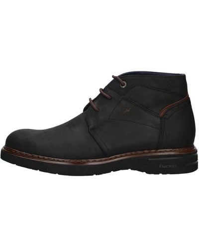 Fluchos Shoes > boots > lace-up boots - Noir