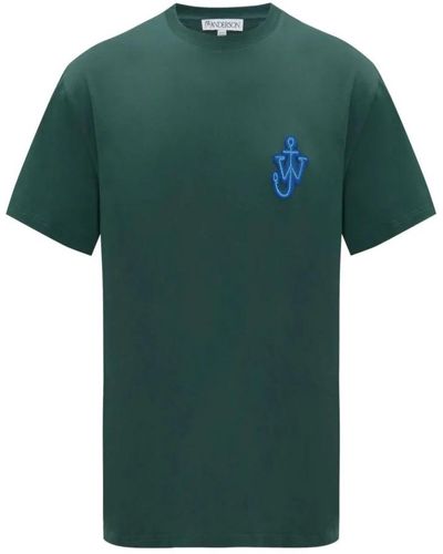 JW Anderson T-Shirts - Green