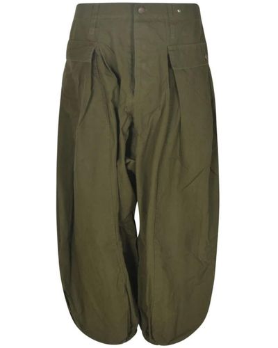 R13 Wide Pants - Green