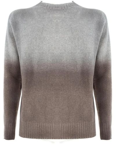 Altea Round-Neck Knitwear - Grey