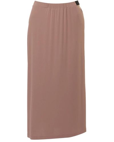 Erika Cavallini Semi Couture Midi Skirts - Brown