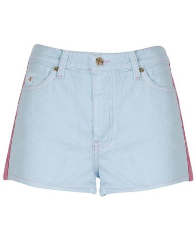 Chiara Ferragni Shorts > denim shorts - Bleu