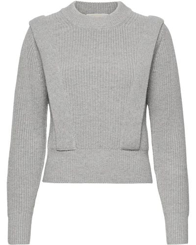 Michael Kors Round-Neck Knitwear - Gray