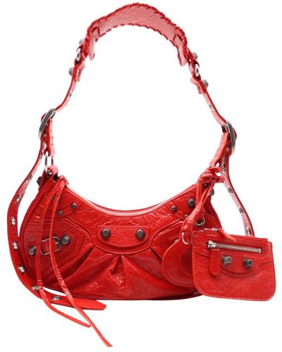 Balenciaga Shoulder Bags - Red