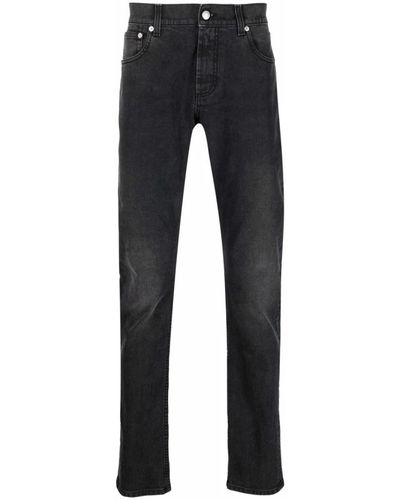 Alexander McQueen Slim-Fit Jeans - Blue