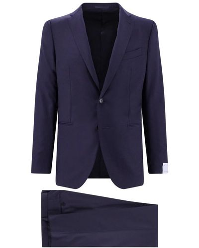 Emanuela Caruso Suits > suit sets > single breasted suits - Bleu