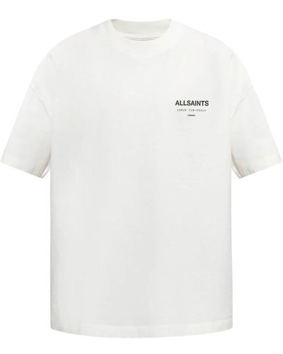 AllSaints Untergrund t-shirt - Weiß