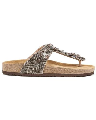 Maliparmi Flat sandals - Gris