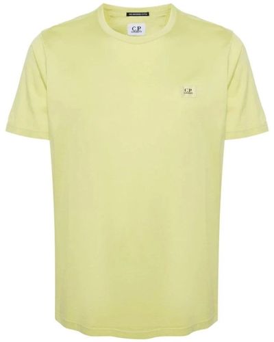 C.P. Company T-Shirts - Yellow
