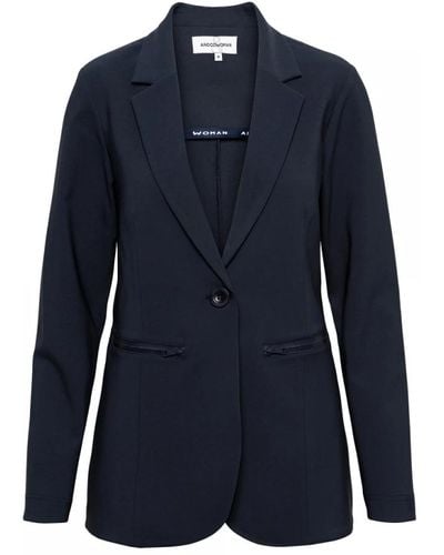 &Co Woman Colette comfort blazer,blazer &co - Blau