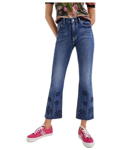 Desigual Jeans blu da donna