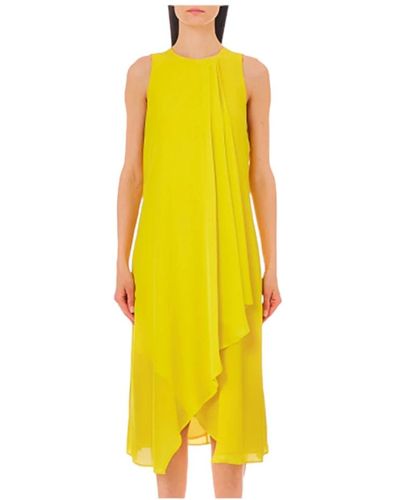 Liu Jo Elegantes kleid für besondere anlässe - Gelb