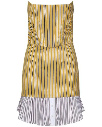 DSquared² Short Dresses - Yellow