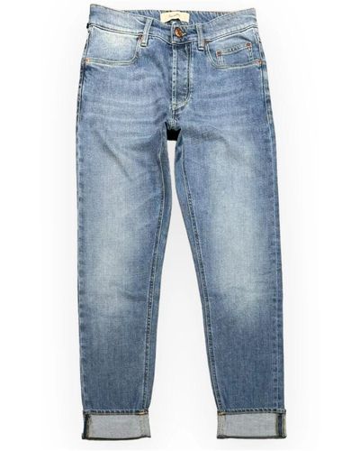 Siviglia Stylische denim-jeans von marotta - Blau