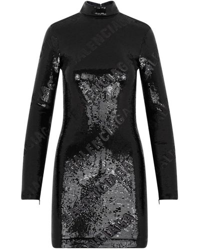 Balenciaga Short dresses - Negro