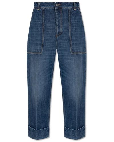 Bottega Veneta Jeans con bolsillos - Azul