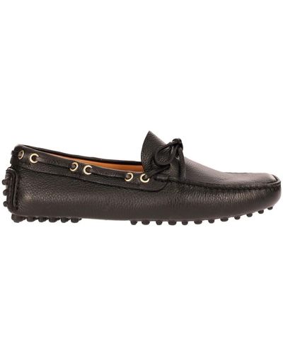 Car Shoe Loafers - Black