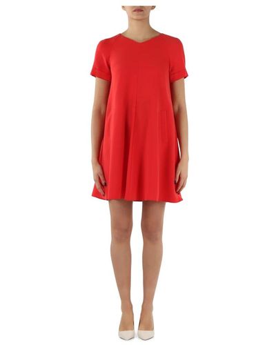 Emporio Armani Short Dresses - Red