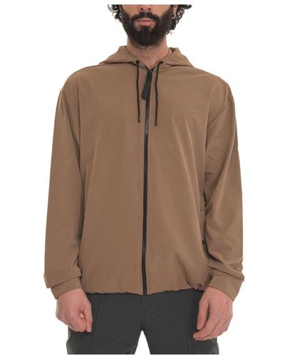 BOSS P-olson-hood-pac sweatshirt with hood - Braun