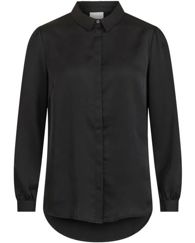 Vila Clothes wo shirt - Negro