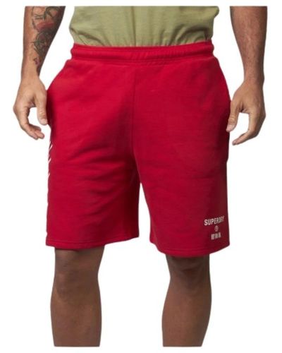 Superdry Sport shorts - Rot