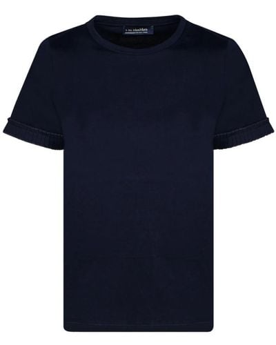 Max Mara Ruched t-shirt - Azul