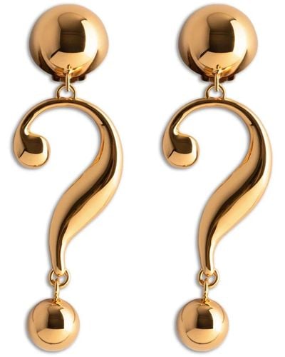 Moschino Earrings - Metallic