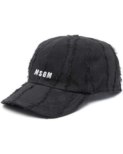 MSGM Accessories > hats > caps - Noir