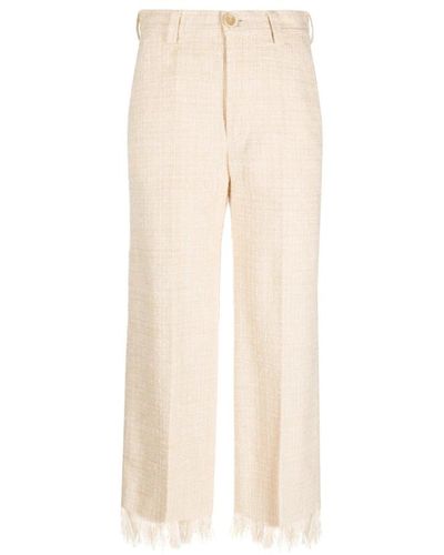 Rodebjer Straight Trousers - Natur