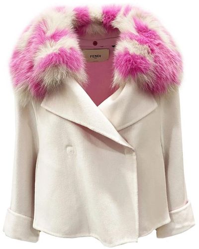 Fendi Light Jackets - Pink