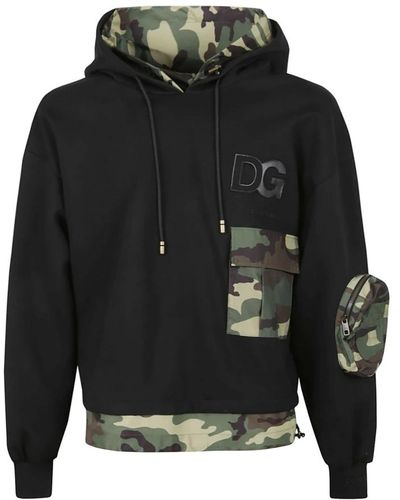 Dolce & Gabbana Sweatshirts & hoodies > hoodies - Noir