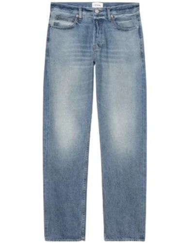 FRAME Straight Jeans - Blue