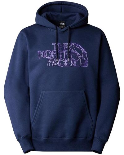 The North Face Hoodies - Blue