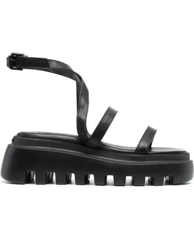 Vic Matié Shoes > sandals > flat sandals - Noir