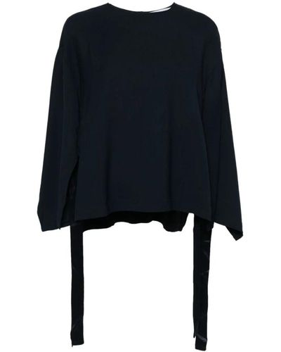 Erika Cavallini Semi Couture Blouses - Negro