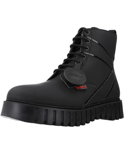 Kickers Lace-up boots - Schwarz