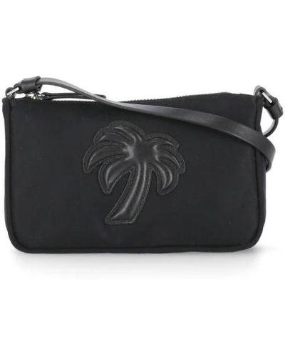 Palm Angels Shoulder Bags - Black