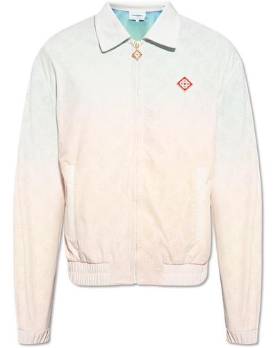 Casablancabrand Jacke mit logo - Weiß