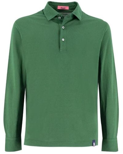 Drumohr Polo Shirts - Green