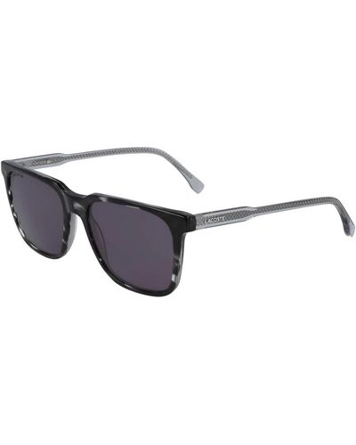 Lacoste Stilvolle sonnenbrille in violettton - Schwarz