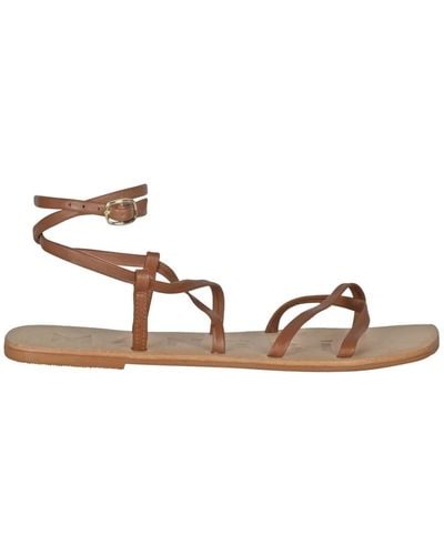 Manebí Flat Sandals - Brown