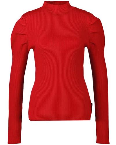 Silvian Heach Knitwear > turtlenecks - Rouge