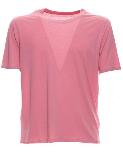 Majestic Filatures Stilvolle t-shirt und polo kollektion - Pink