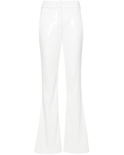 Genny Trousers > wide trousers - Blanc