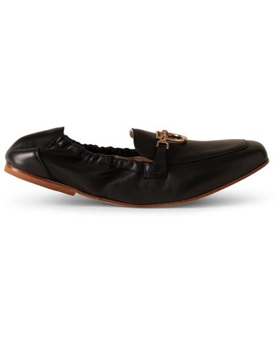 Borbonese Shoes > flats > loafers - Noir